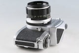 Miranda F 35mm SLR Film Camera + Auto Miranda 50mm F/1.9 Lens #63827F2