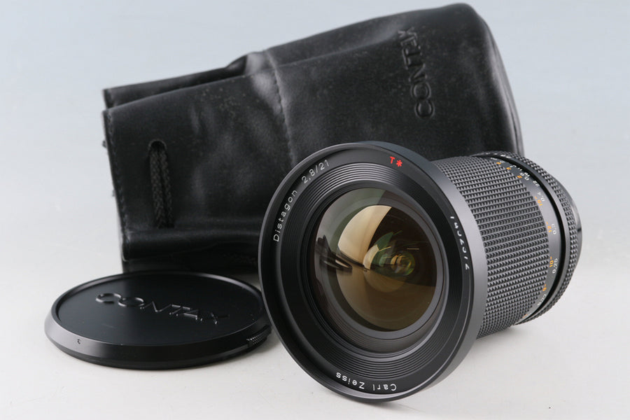 Contax Carl Zeiss Distagon T* 21mm F/2.8 MMJ Lens for CY Mount