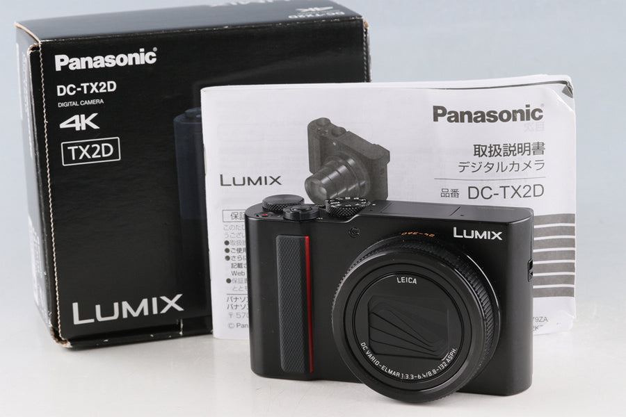 Panasonic LUMIX DC-TX2D Digital Camera With Box #63870L8 – IROHAS SHOP