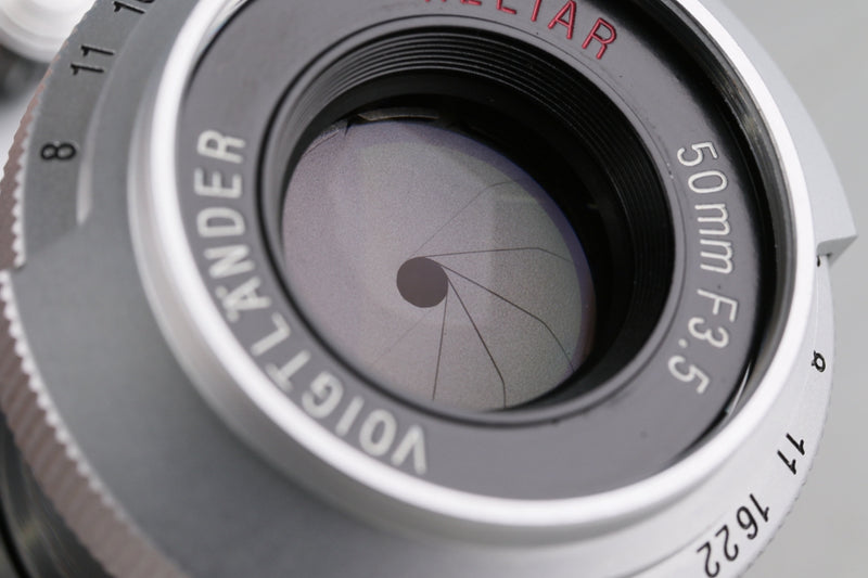Voigtlander Heliar 50mm F/3.5 Lens for Leica L39 #63934C1 – IROHAS