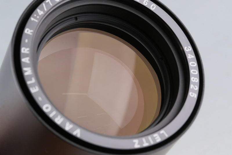 Leica Leitz Vario-Elmar-R 70-210mm F/4 3-Cam Lens for Leica R