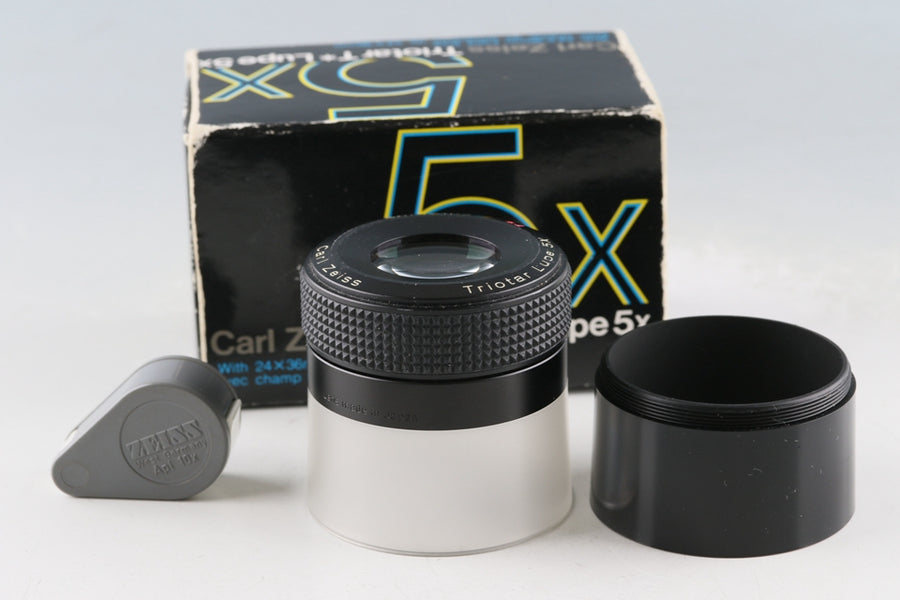 Carl Zeiss Triotar T* Lupe 5x With Box #63965F7 – IROHAS SHOP