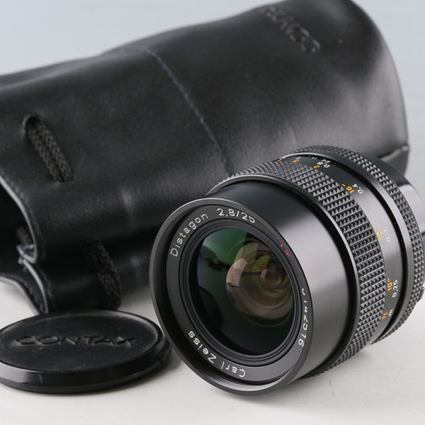 Contax Carl Zeiss Distagon T* 25mm F/2.8 MMJ Lens for CY Mount