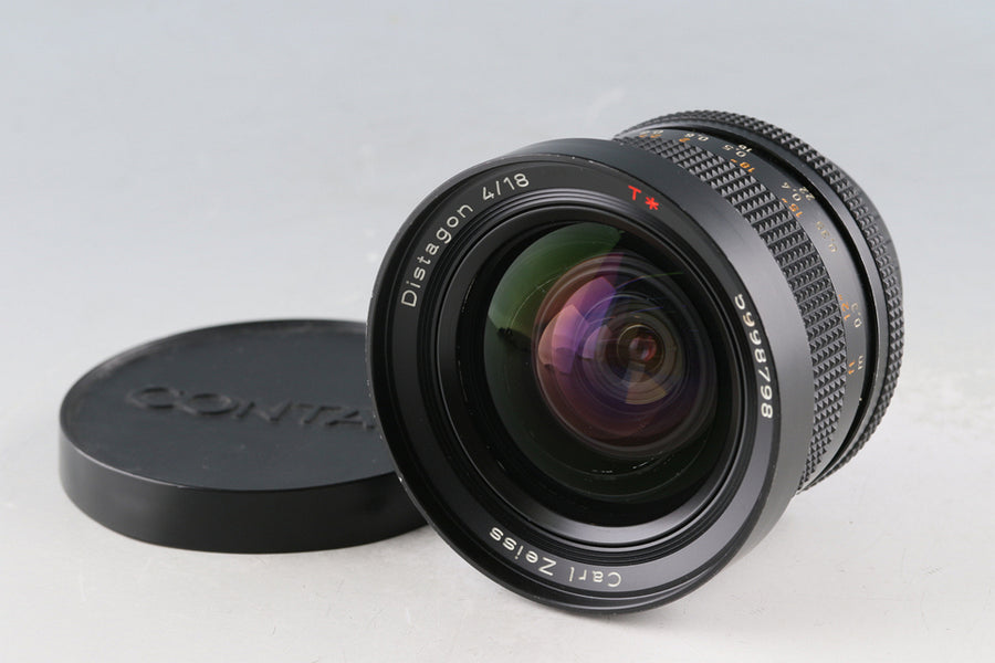 Contax Carl Zeiss Distagon T* 18mm F/4 AEG Lens for CY Mount