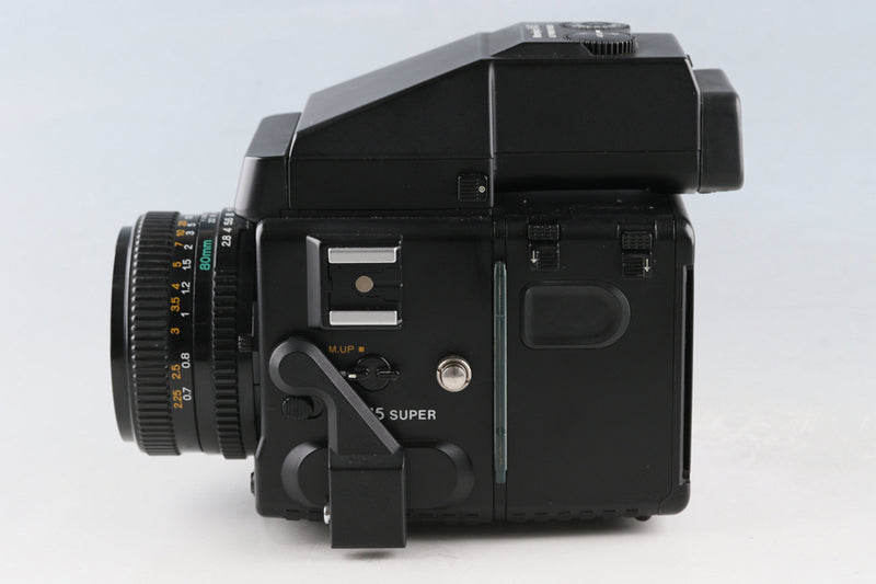 Mamimya M645 Super + Sekor C 80mm F/2.8 N Lens + Hand Grip