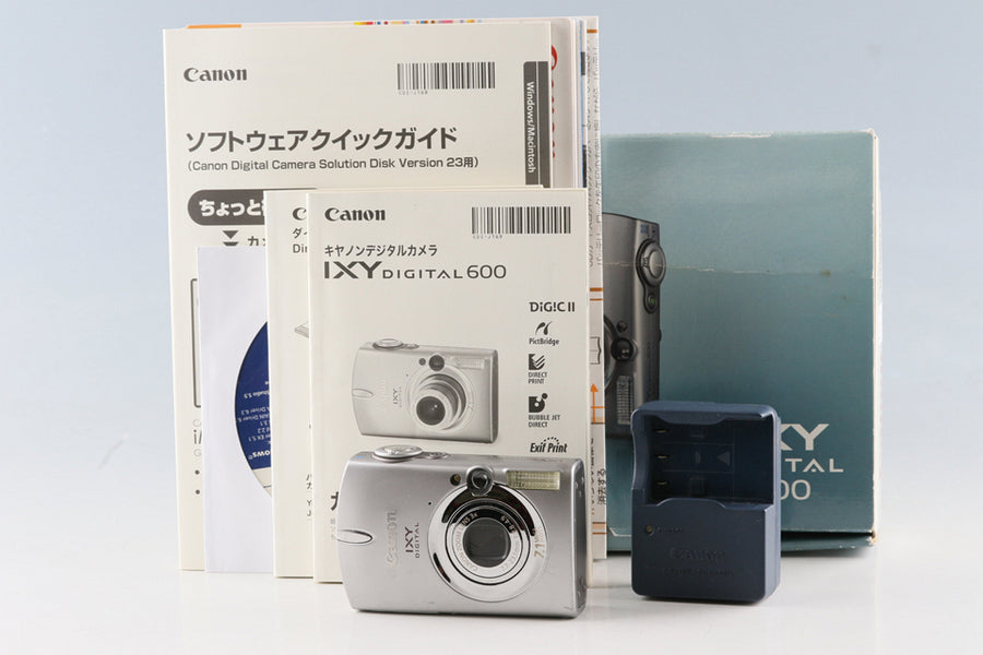 Canon IXY 600 Digital Camera With Box #64186L3 – IROHAS SHOP