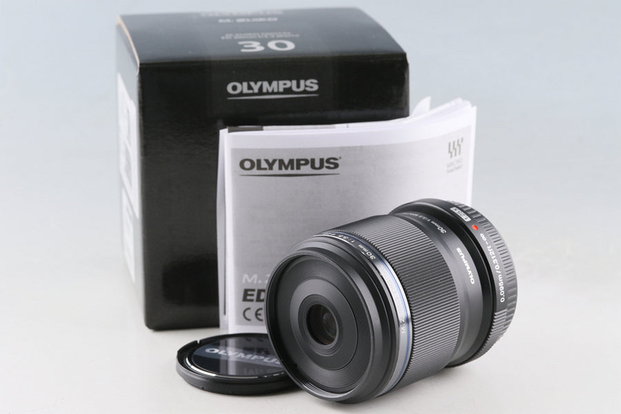 Olympus M.Zuiko Digital ED 30mm F/3.5 Macro Lens for M4/3 With Box