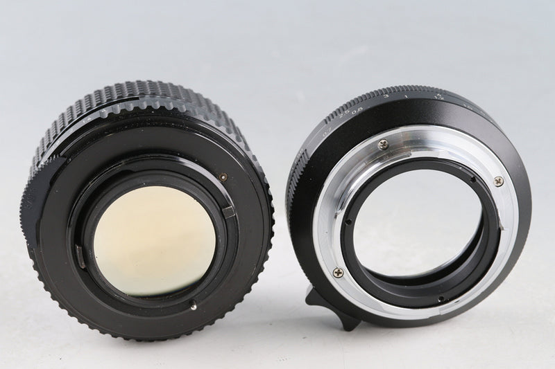 Asahi Pentax SMC Takumar 50mm F/1.4 Lens + Shoten M42-LM R50 Mount