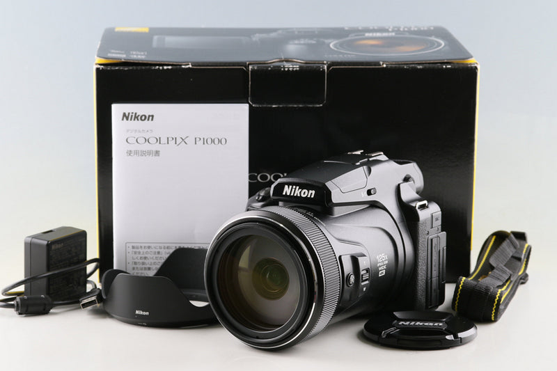 Nikon Coolpix P1000 Digital Camera With Box #64311L4 – IROHAS SHOP