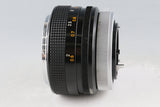 Canon FD 55mm F/1.2 Lens #64625F4