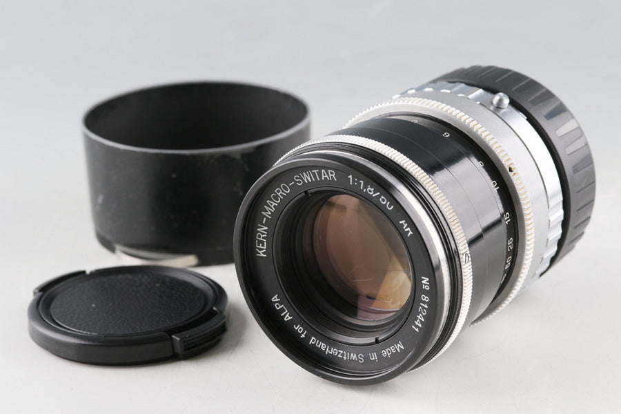 ALPA Kern-Macro-Switar 50mm F/1.8 AR Lens + Leica M Mount Adapter