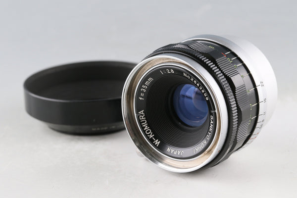 Sankyo Kohki W-Komura 35mm F/2.8 Lens for Leica L39 #64632C1