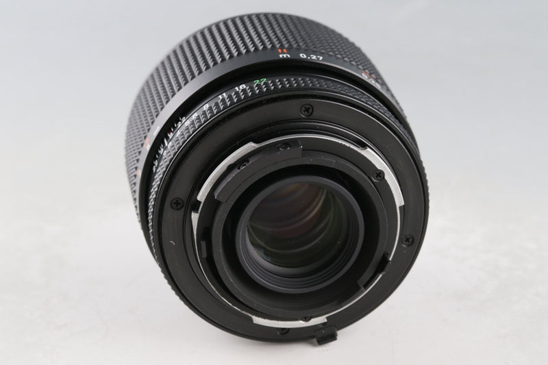 Contax Carl Zeiss Makro-Planar T* 60mm F/2.8 C MMJ Lens for Mount