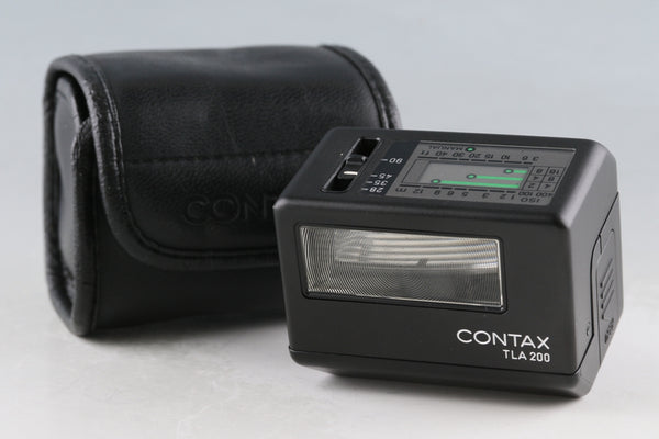 Contax TLA200 Black Shoe Mount Flash #64698F2 – IROHAS SHOP