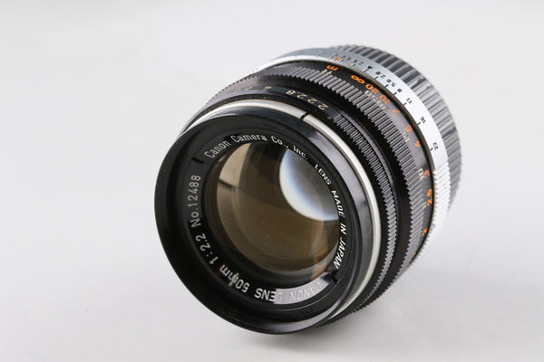 Canon 50mm F/2.2 Lens for Leica L39 #64735C1 – IROHAS SHOP