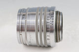 Leica Leitz Xenon 50mm F/1.5 Lens for Leica L39 #64766T