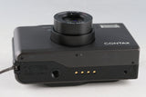 Contax T3D Titan Black Double Teeth 35mm Point & Shoot Film Camera #64794D5
