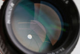 Nikon Nikkor 85mm F/2 Ais Lens #64967A5