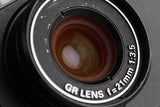 Ricoh GR21 35mm Point & Shoot Film Camera #65018D5