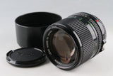 Canon FD 85mm F/1.8 Lens #65045F4
