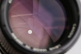Canon FD 85mm F/1.8 Lens #65045F4