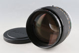Canon FD 85mm F/1.2 S.S.C. Aspherical Lens #65075F4