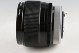 Canon FD 85mm F/1.2 S.S.C. Aspherical Lens #65075F4