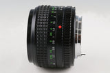 Minolta MD Rokkor 50mm F/1.2 Lens #65081F5