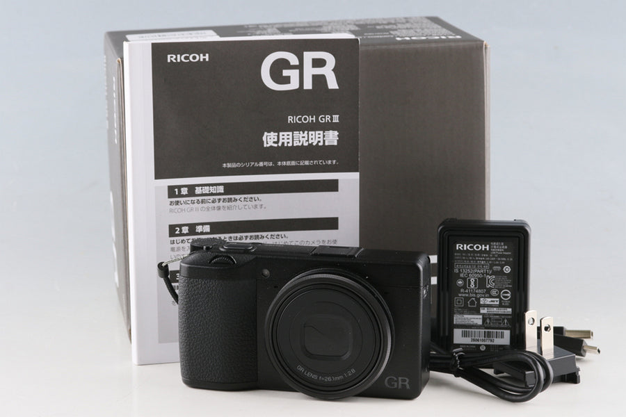Ricoh GR IIIx Digital Camera With Box #65115L8 – IROHAS SHOP
