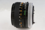 Canon EF + FD 50mm F/1.4 S.S.C. Lens #65165D3