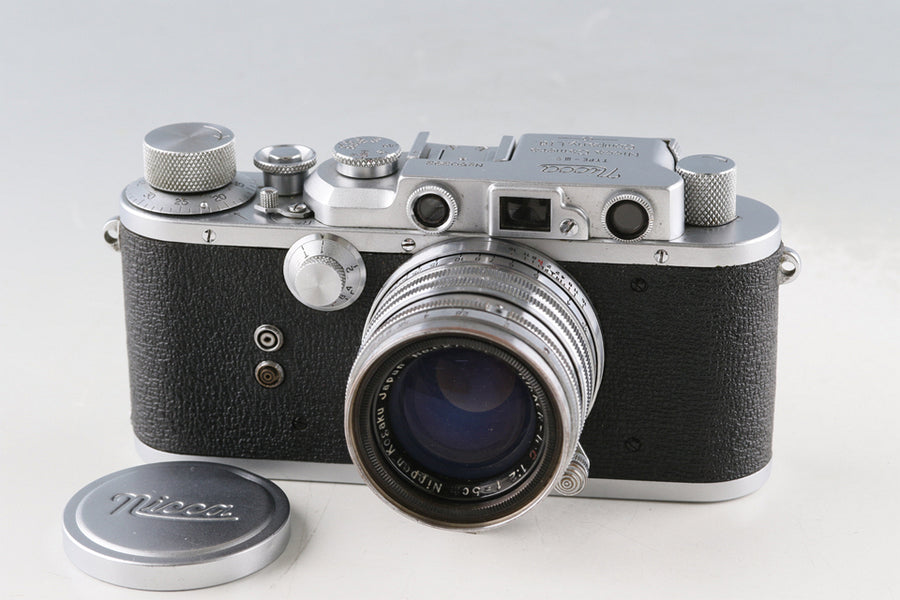 Nicca IIIS 35mm Rangefinder Film Camera + Nikkor-H.C 50mm F/2 Lens