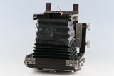 Ebony Ti SW45 Large Format Film Camera + 6x9 Roll Film Holder + Polaroid Film Back #65242H