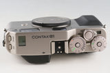 Contax G1 35mm Rangefinder Film Camera #65243D5