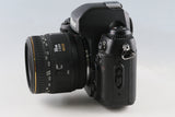 Nikon F100 + Sigma Macro 50mm F/2.8 D EX Lens #65329E3