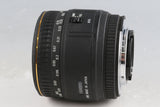 Nikon F100 + Sigma Macro 50mm F/2.8 D EX Lens #65329E3