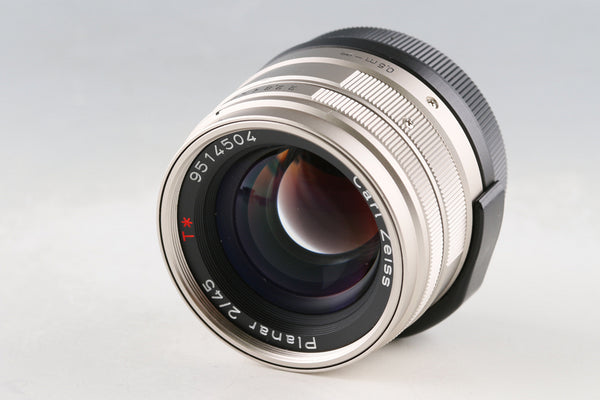 Contax Carl Zeiss Planar T* 45mm F/2 Lens for G1/G2 #65356A1