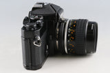 Nikon FE + Micro-Nikkor 55mm F/2.8 Ais Lens #65360D4