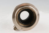 Leica Leitz Hektor 50mm F/2.5 Nickel Lens for Leica L39 #65438T