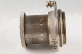 Leica Leitz Hektor 50mm F/2.5 Nickel Lens for Leica L39 #65438T