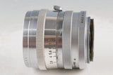 Voigtlander Nokton 50mm F/1.5 Lens + Miyazaki Optical Leica L39 Mount Adapter #65449C1