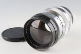 Carl Zeiss Jena Sonnar 85mm F/2 Lens for Leica L39 #65451C1