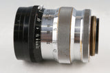 Carl Zeiss Jena Sonnar 85mm F/2 Lens for Leica L39 #65451C1