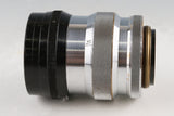 Carl Zeiss Jena Sonnar 85mm F/2 Lens for Leica L39 #65451C1