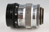 Carl Zeiss Jena Sonnar 85mm F/2 Lens for Leica L39 #65451C1