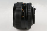 Contax Carl Zeiss Planar T* 50mm F/1.4 MMJ Lens for CY Mount #65457A1