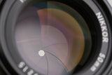 Nikon Nikkor 50mm F/1.4 Ais Lens #65458A5