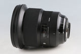 Sigma Art 105mm F/1.4 DG Lens for Nikon #65507F6