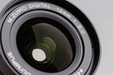 Olympus M.Zuiko Digital 12mm F/2 Lens for M4/3 #65508F5