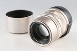 Contax Carl Zeiss Sonnar T* 90mm F/2.8 Lens for G1/G2 #65551A1