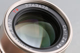 Contax Carl Zeiss Sonnar T* 90mm F/2.8 Lens for G1/G2 #65551A1